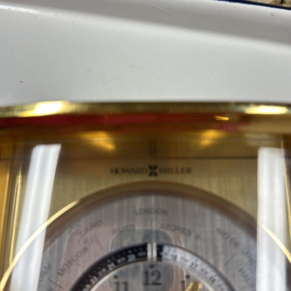 Howard Miller World Time Clock - Picture 14 of 16